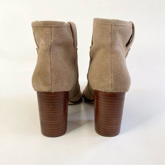 Splendid Lakota Pull On Ankle Boot Bootie Tan Nuts Suede 7.5 - Picture 5 of 7